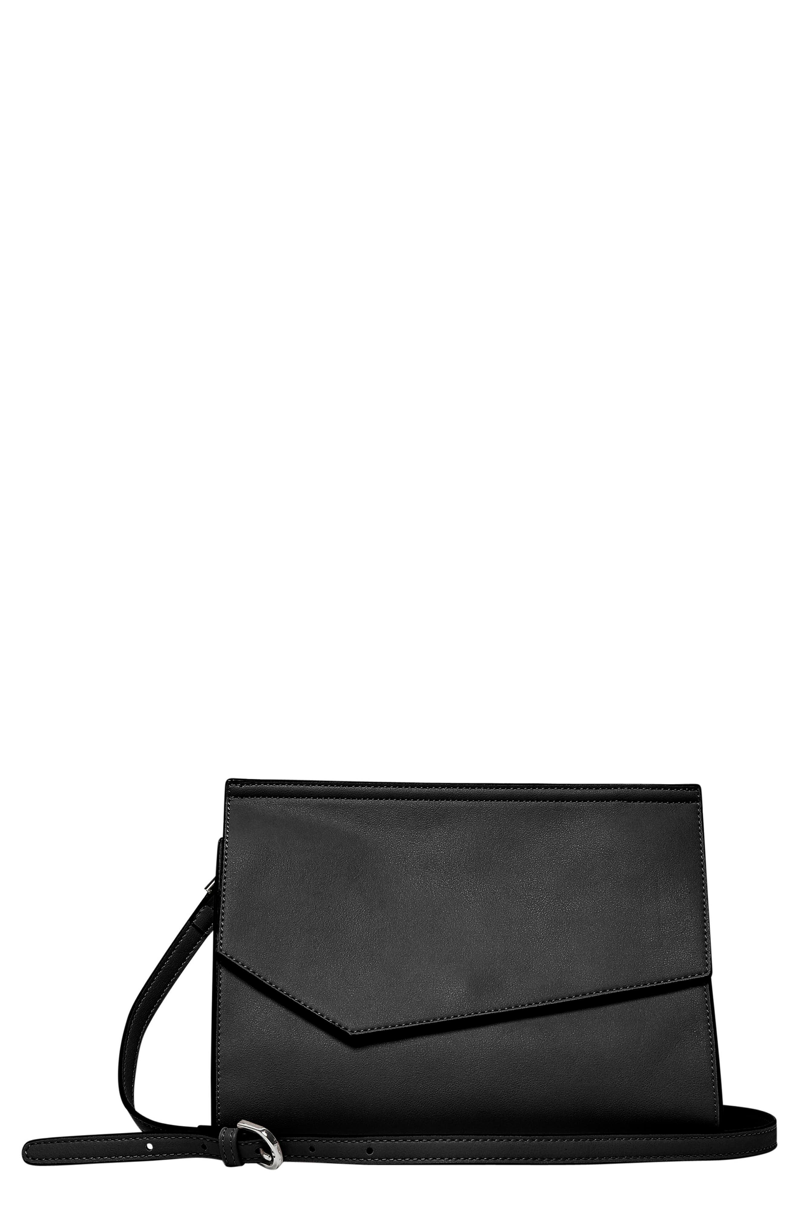 Urban Originals Shimmer Vegan Leather Shoulder Bag, Main, color, 