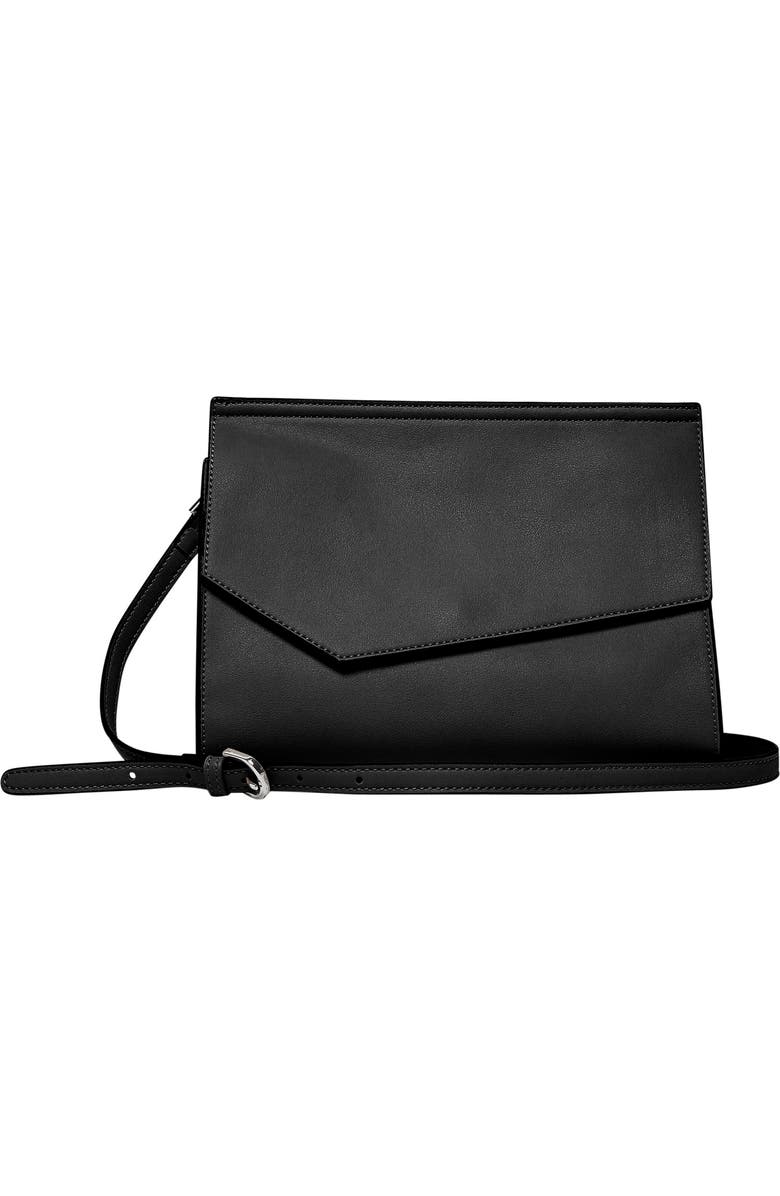 Urban Originals Shimmer Vegan Leather Shoulder Bag, Main, color,