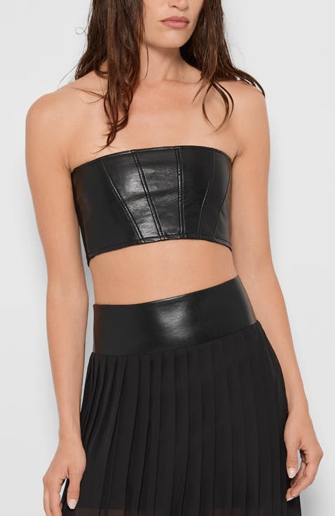 Magra Recycled Leather Top