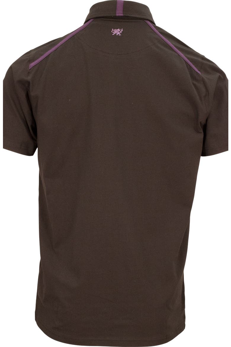 Pietro Stretch Cotton Polo Shirt, Alternate, color, Black