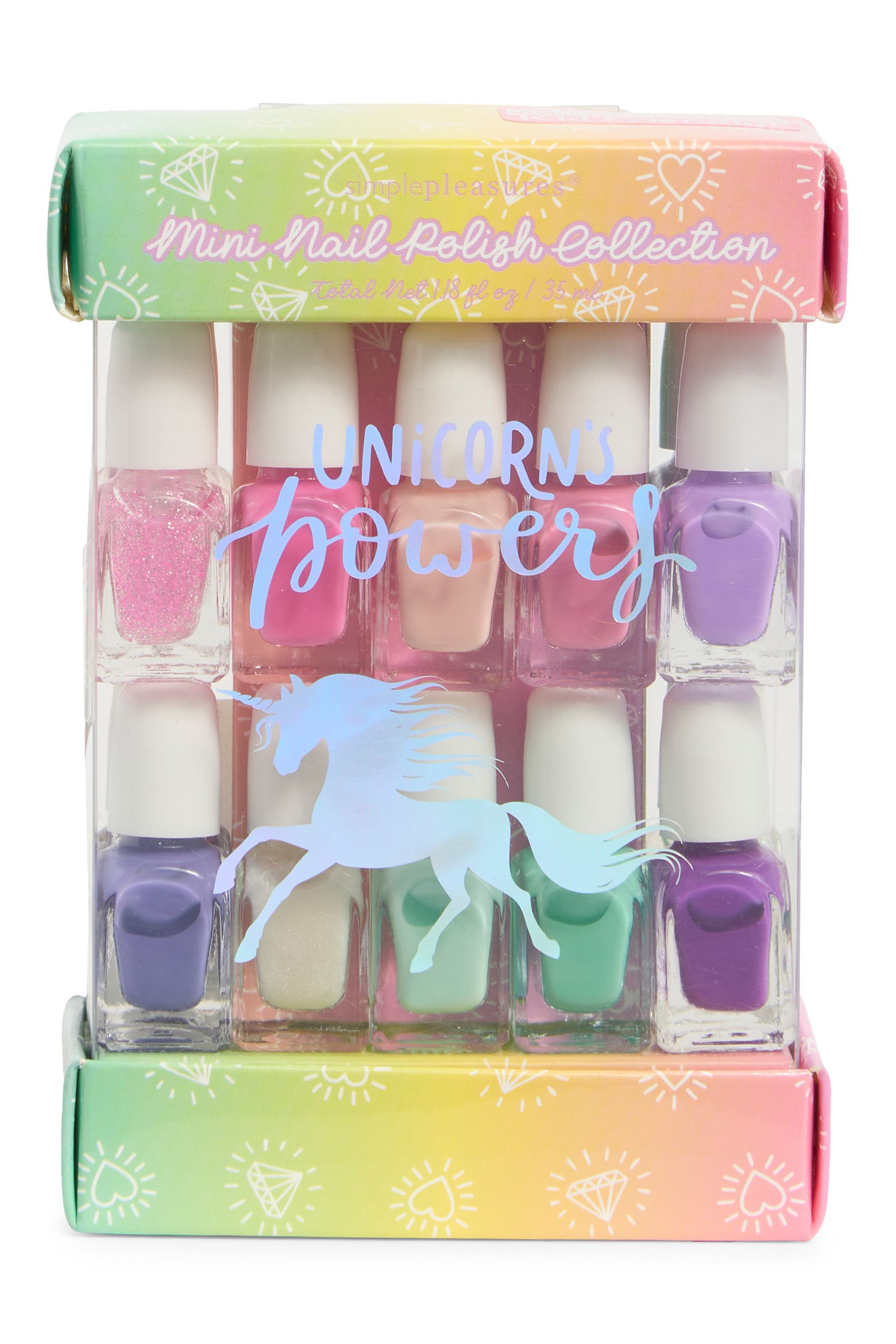 Water Tower From Rango Fall SIMPLE PLEASURES Kids' Unicorn Cuties 14-Piece Nail Tower | Nordstromrack