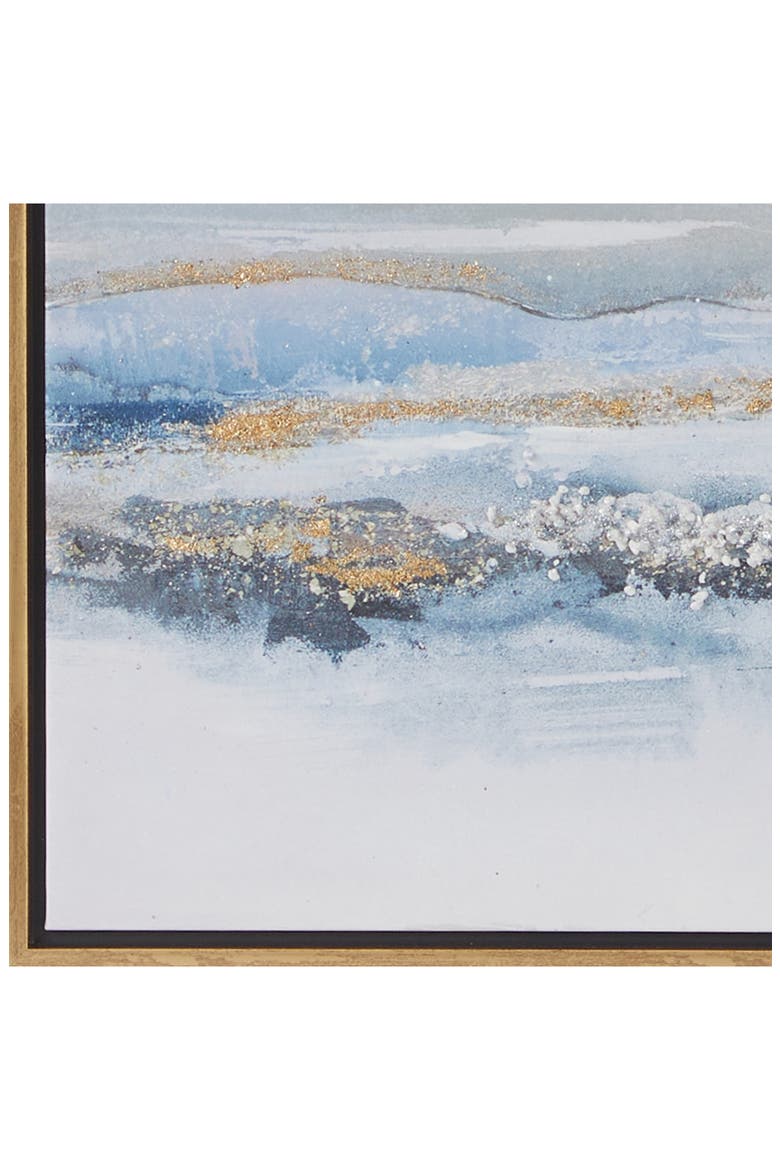Set of 3 Canvas Framed Wall Art, Alternate, color, BLUE