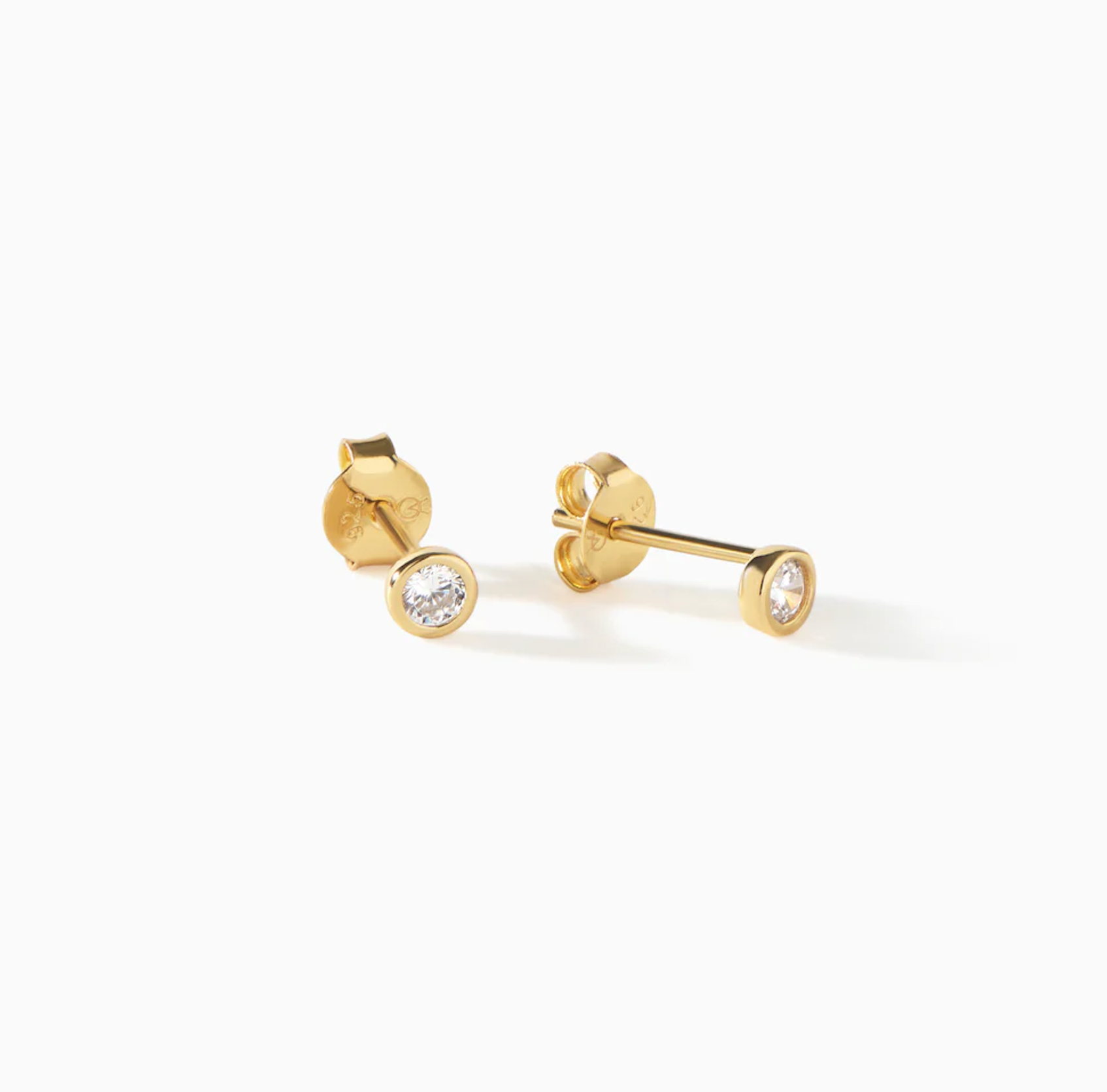 Gold/White CZ