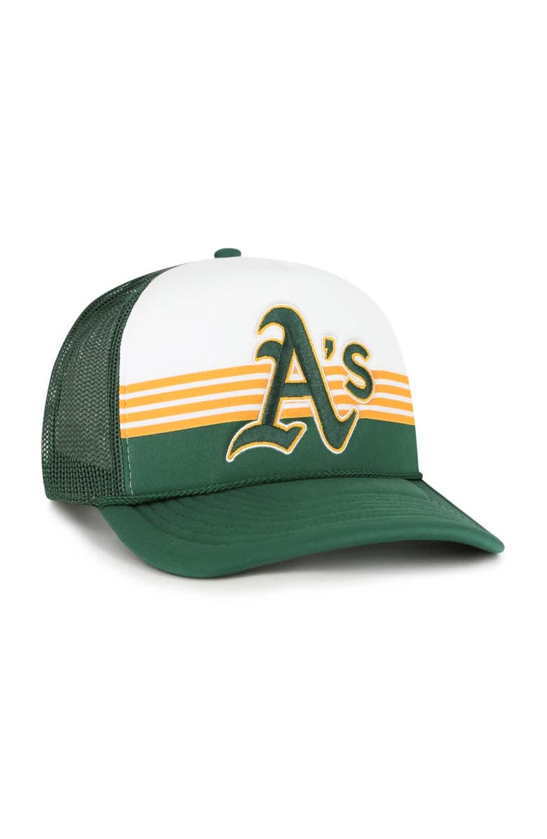 '47 Men's '47 Green Athletics Lift Off Adjustable Trucker Hat, Alternate, color, Green