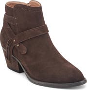 Earth® Corbin Fringe Strap Ankle Bootie