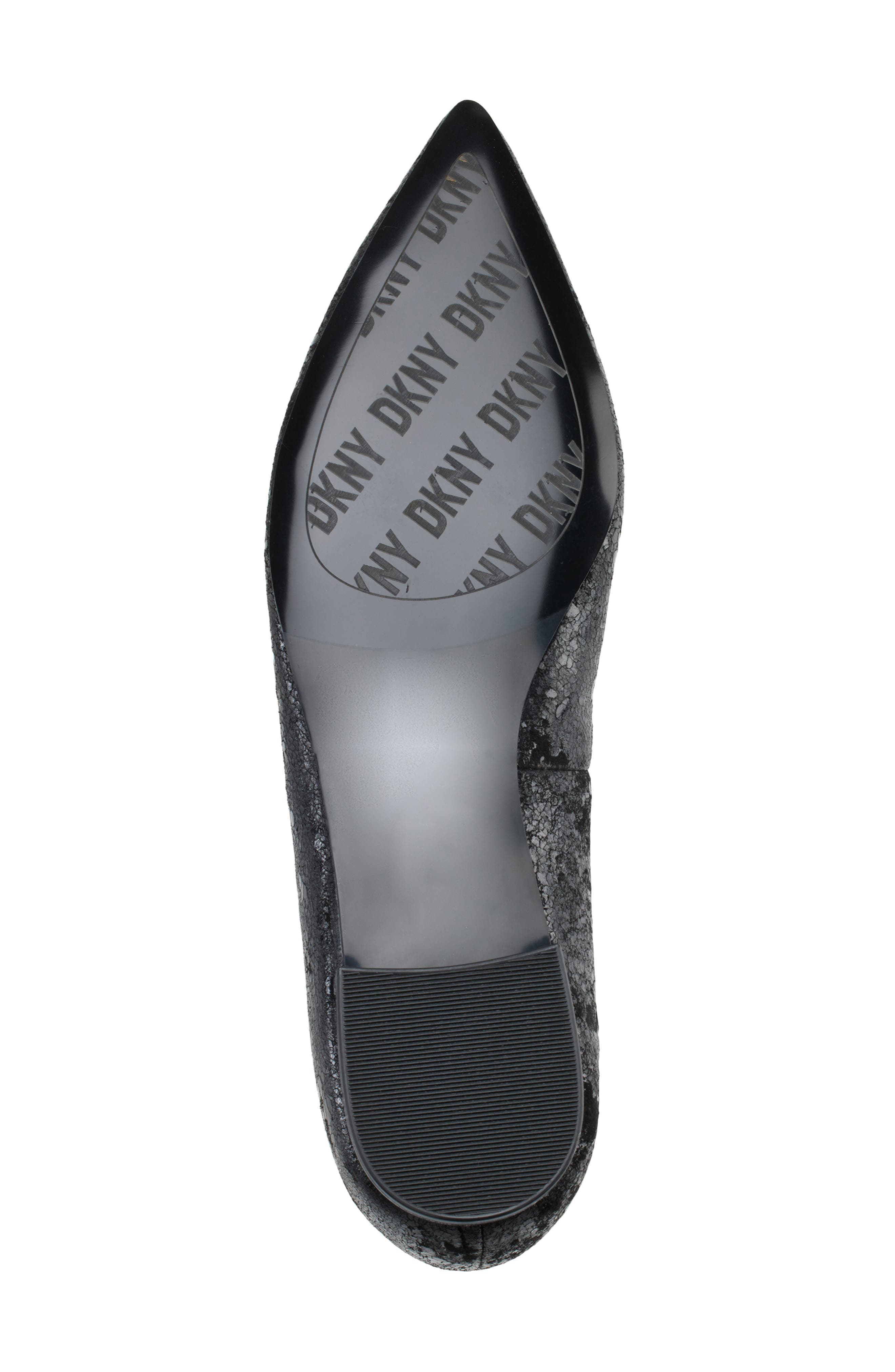 DKNY Vien Pointed Toe Ballet Flat, Alternate, color, 