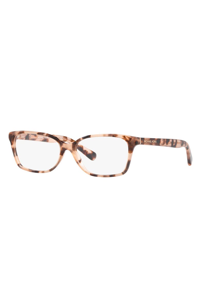 Michael Kors 54mm Square Optical Glasses, Alternate, color,