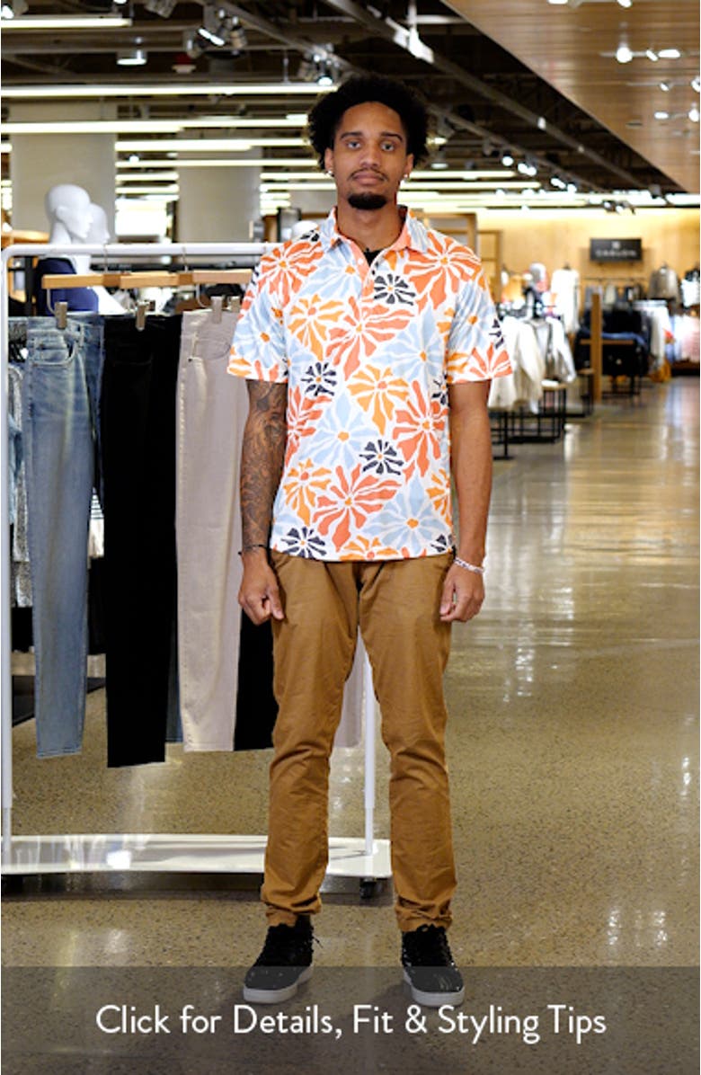 Donald Floral Golf Polo, sales video thumbnail