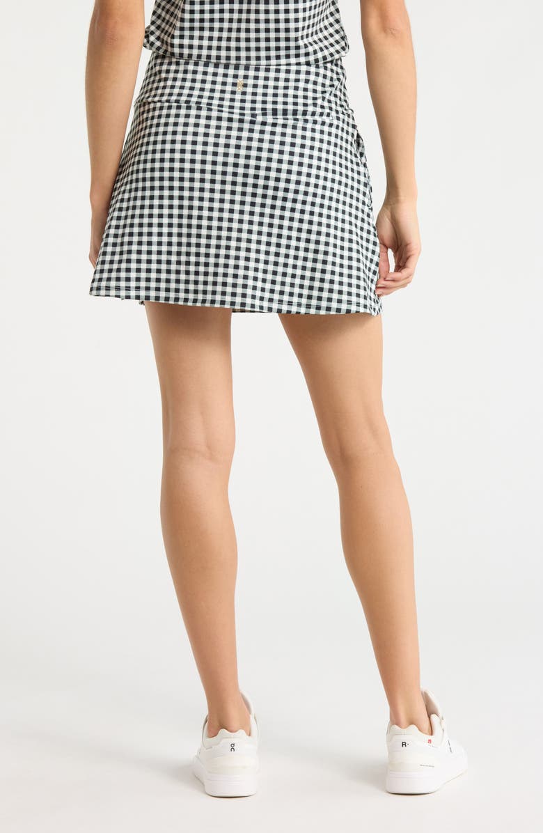 Rhone Course to Court 16-Inch Sport Skort, Alternate, color, Black Gingham