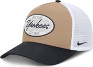 Nike Men's Nike Khaki/Navy New York Yankees Rise A-Frame Trucker Adjustable Hat