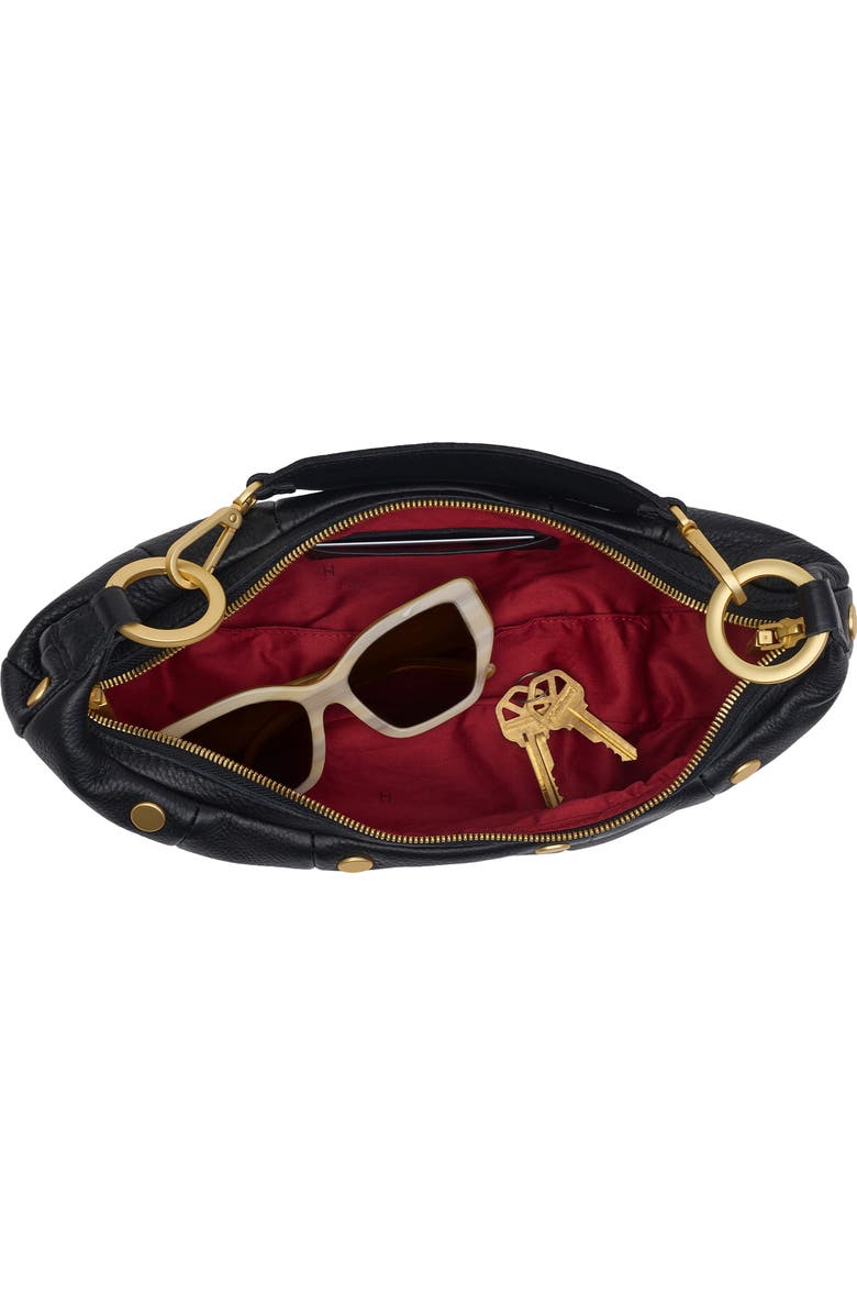HAMMITT Erica Sml Bag, Alternate, color, Black/ Brushed Gold