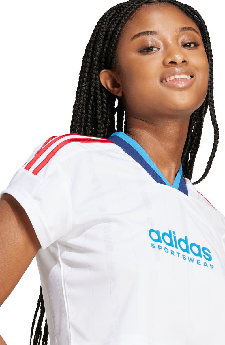 adidas Tiro 3-Stripes Crop T-Shirt, Alternate, color, 