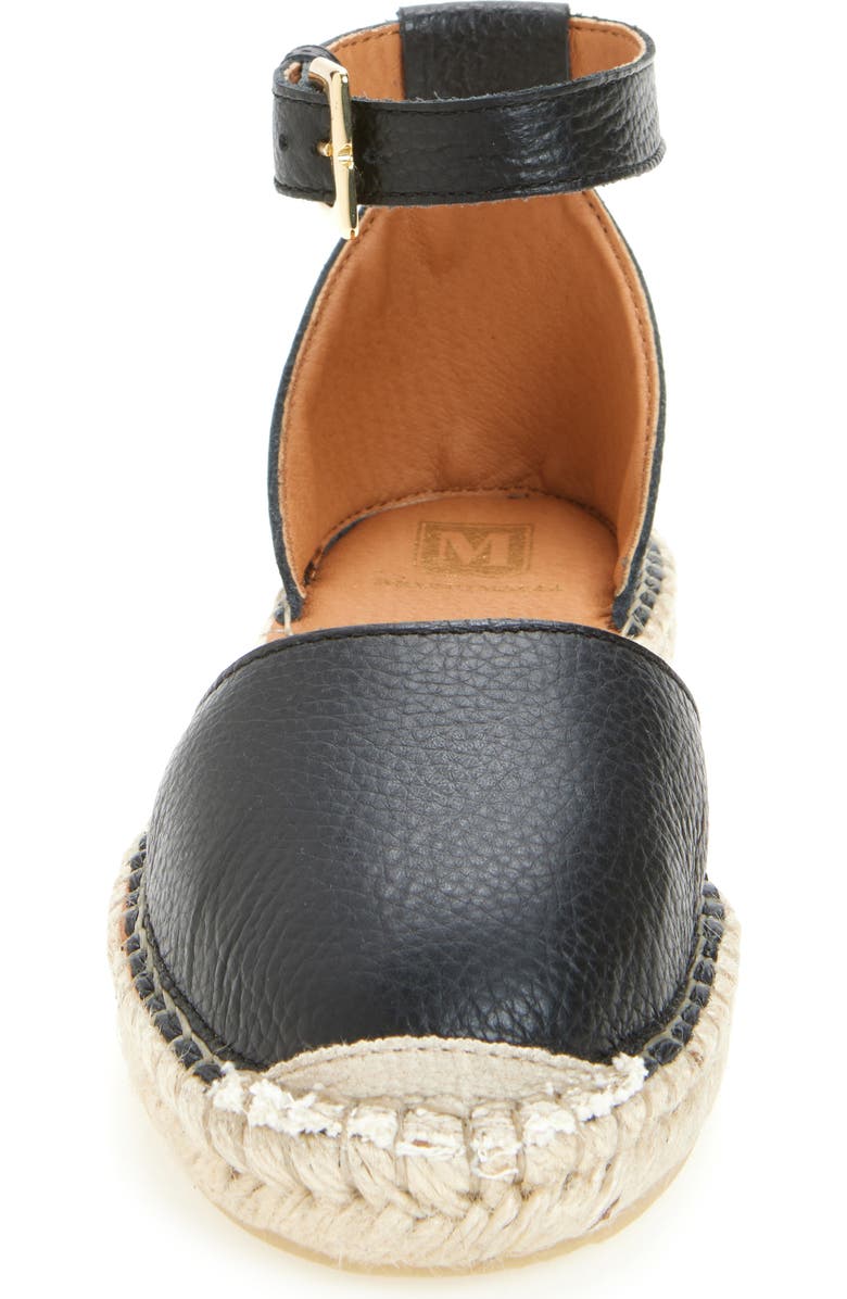 Bruno Magli Sabella Espadrille Sandal, Alternate, color, Black Pebbled
