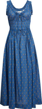 DÔEN Emmaretta Sleeveless Tie Waist Maxi Dress