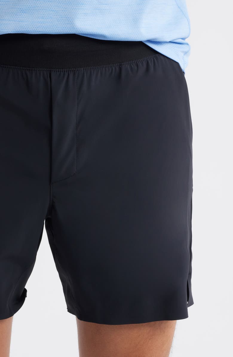 TEN THOUSAND Set 6.5-Inch Water Repellent Cross Training Shorts, Alternate, color, Black