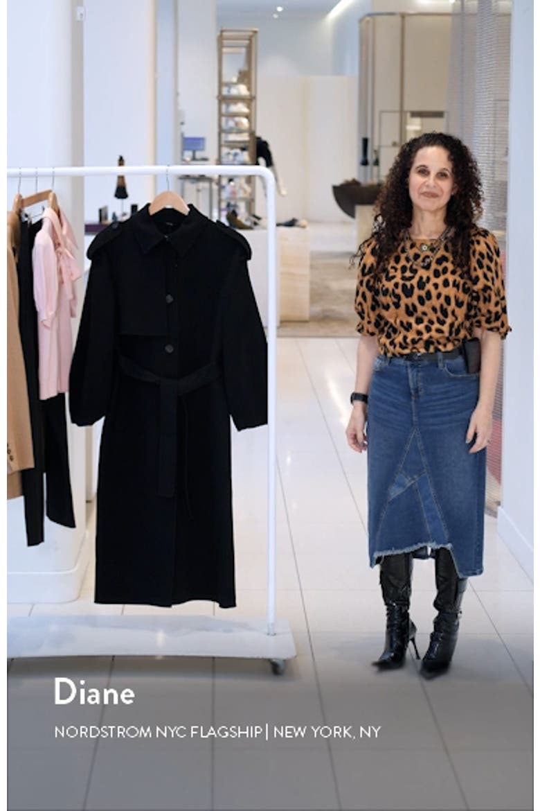 Ceyla Double Face Wool Coat video