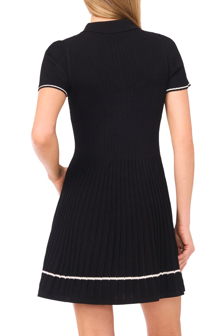 Sally Polo Minidress, Alternate, color, RICH BLACK