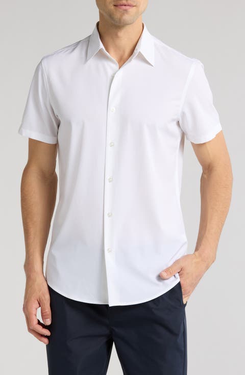 Short Sleeve Button-Up Shirt