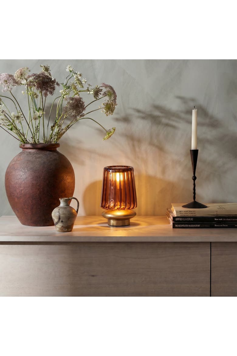 LED Table Lamp with Touch Sensor, Alternate, color, Yellow