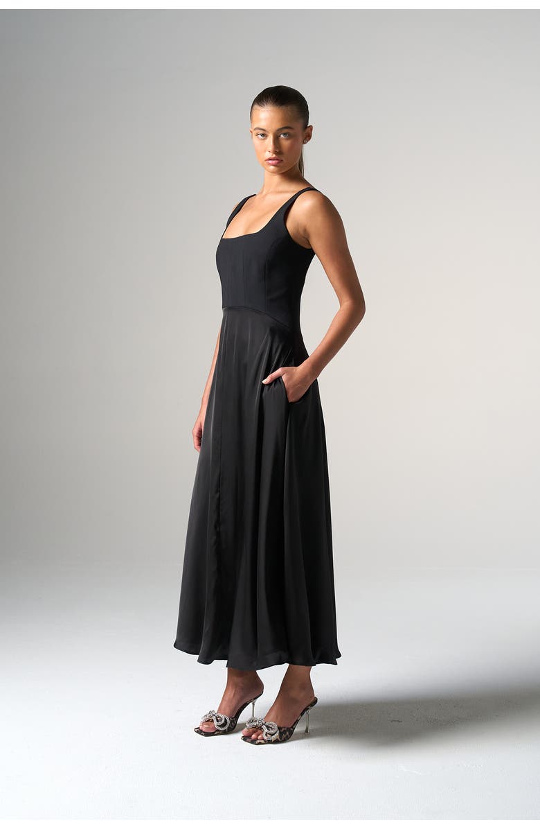 JBQ London Dress, Alternate, color, Black