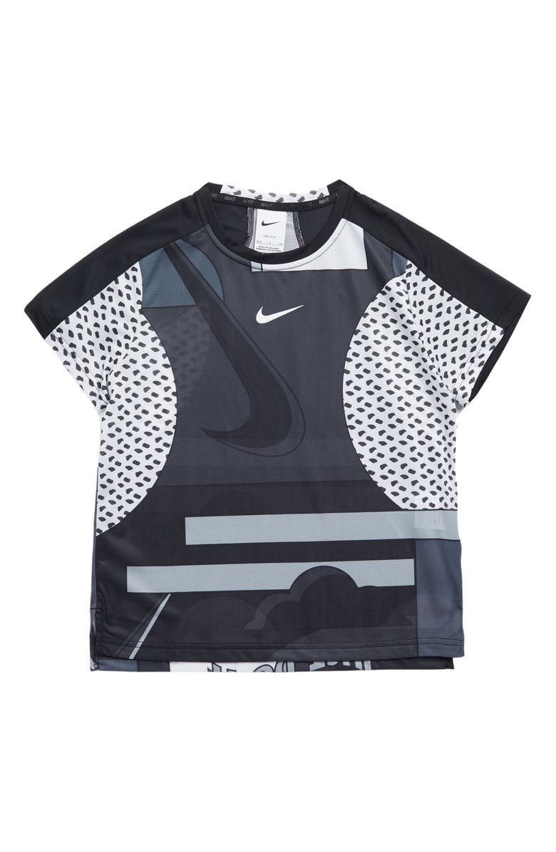 Nike Kids' Allover Logo T-Shirt, Main, color, 