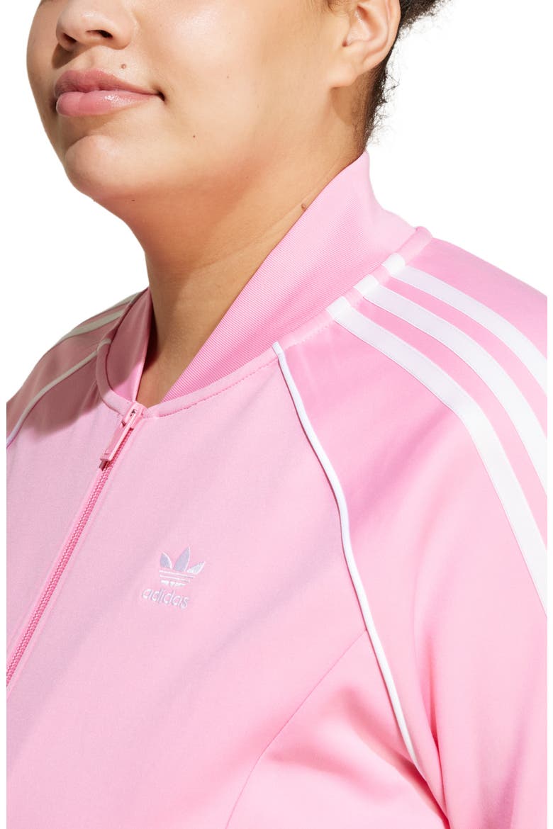 Adicolor Superstar Lifestyle Track Jacket, Alternate, color, BLISS PINK