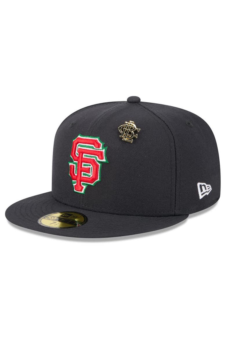 Men's New Era  Black San Francisco Giants 2025 Big League Chew 59FIFTY Fitted Hat, Alternate, color, Black