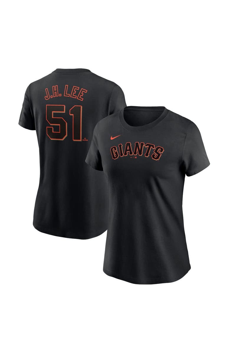 Nike Women's Nike Jung Hoo Lee Black San Francisco Giants Fuse Name & Number T-Shirt, Main, color, Black