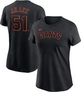 Nike Women's Nike Jung Hoo Lee Black San Francisco Giants Fuse Name & Number T-Shirt