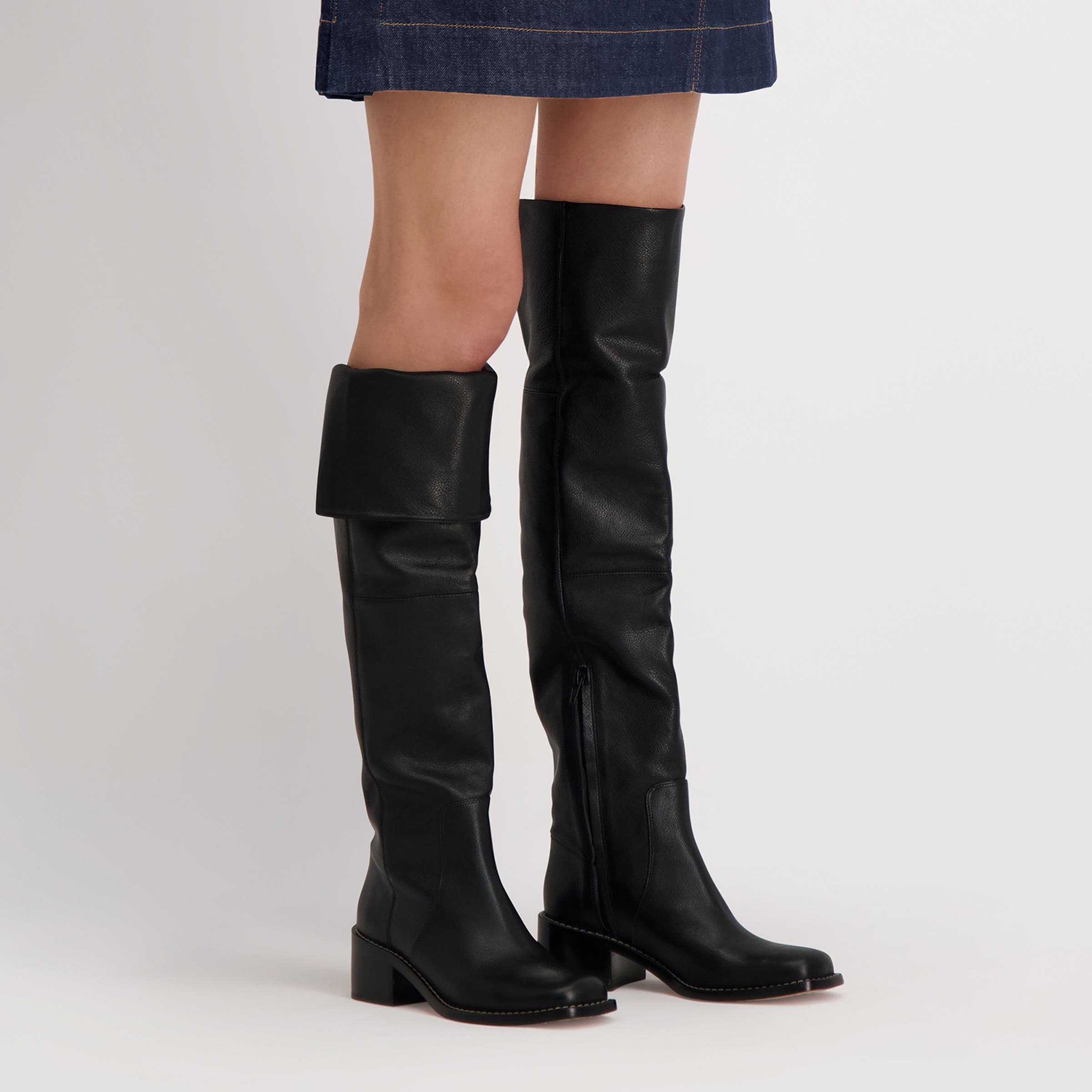 Bernardo 1946 Footwear Brix Over The Knee Boot, Alternate, color, Black
