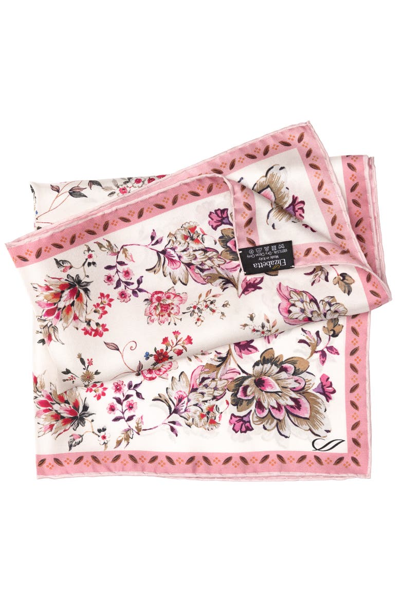 Elizabetta Jenna - Silk Bandana, Alternate, color, Pink
