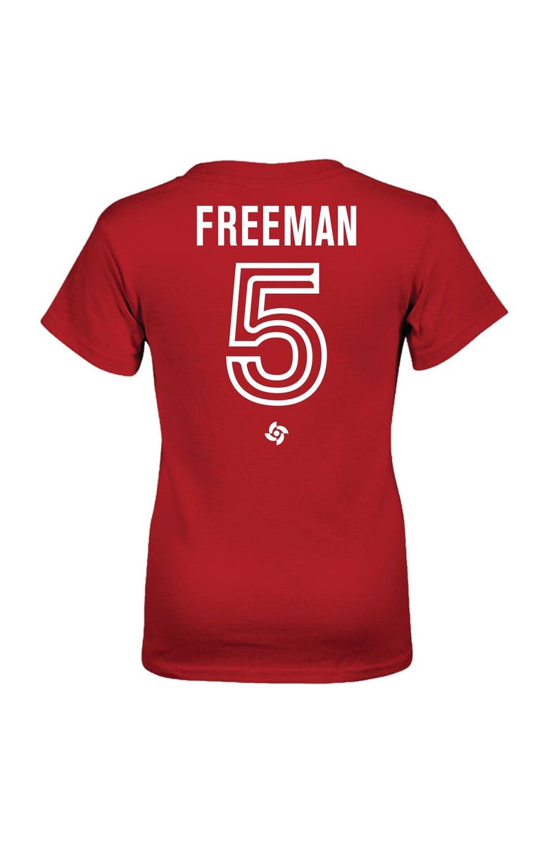 Legends Merchandise Youth LEGENDS Freddie Freeman Red Canada Baseball 2023 World Baseball Classic Name & Number T-Shirt, Alternate, color, 