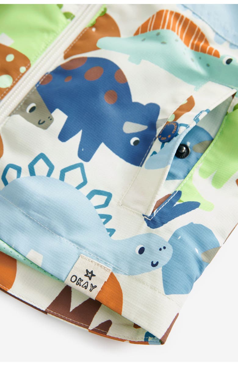 NEXT Kids' Dino Water Resistant Hooded Jacket, Alternate, color,