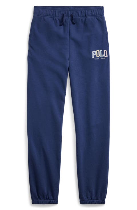 Kids' Logo Appliqué French Terry Sweatpants (Big Kid)