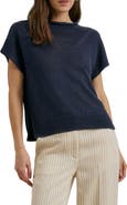 Favorite Daughter The Stevie Short Sleeve Linen Sweater