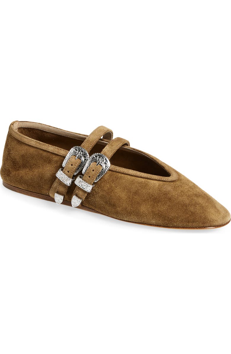 Le Monde Beryl Claudia Ballet Flat, Main, color, Taupe