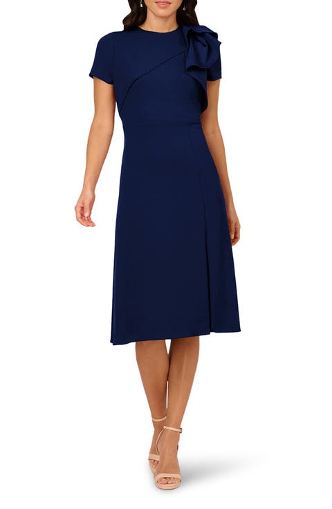 Ruffle Sheath Dress