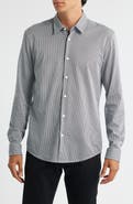 BOSS Roan Stretch Corduroy Button-Up Shirt