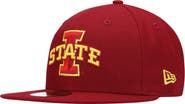 New Era Men's New Era Cardinal Iowa State Cyclones Primary Team Logo Basic 59FIFTY Fitted Hat