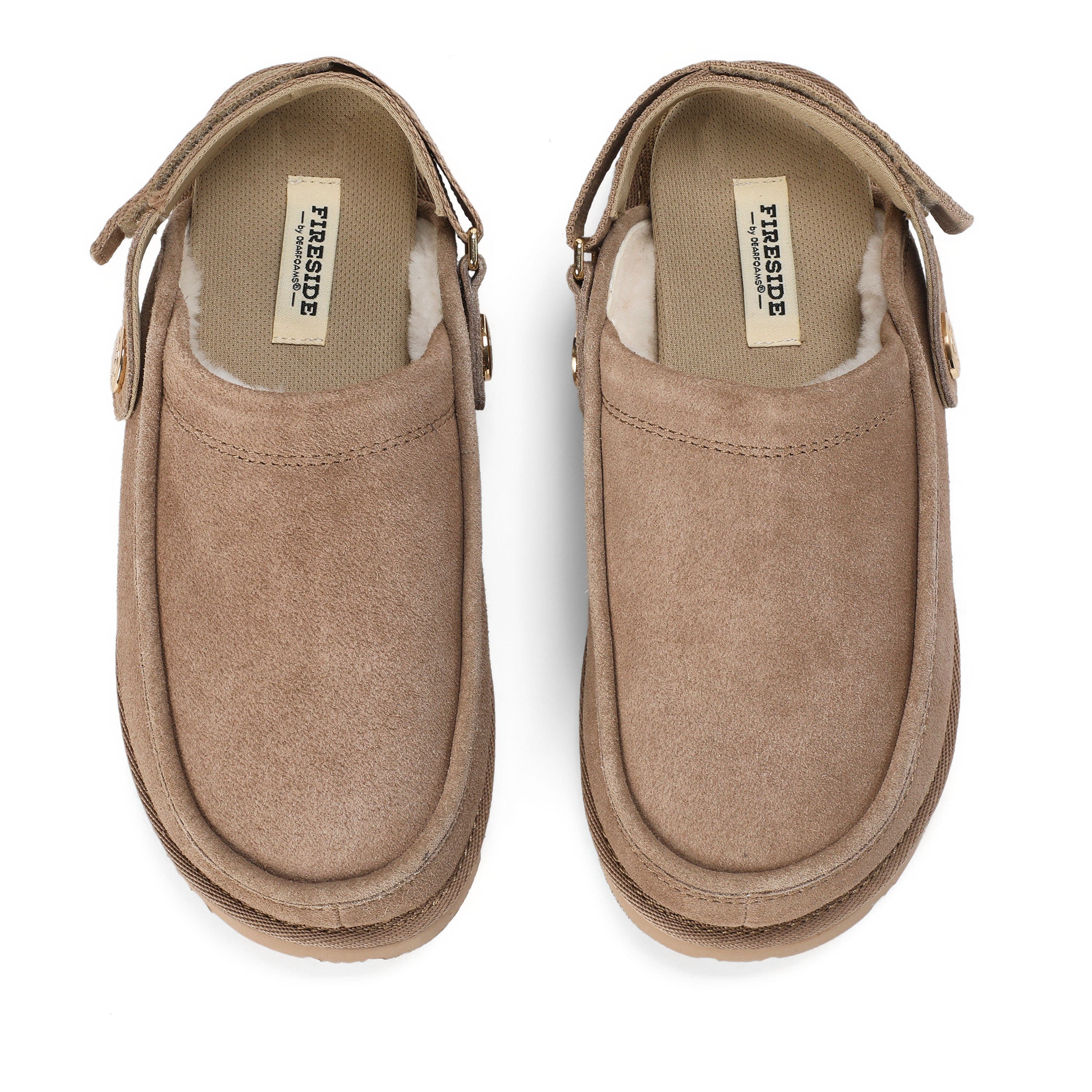 Fireside Coin Convertible Mule Slippers, Alternate, color, Driftwood