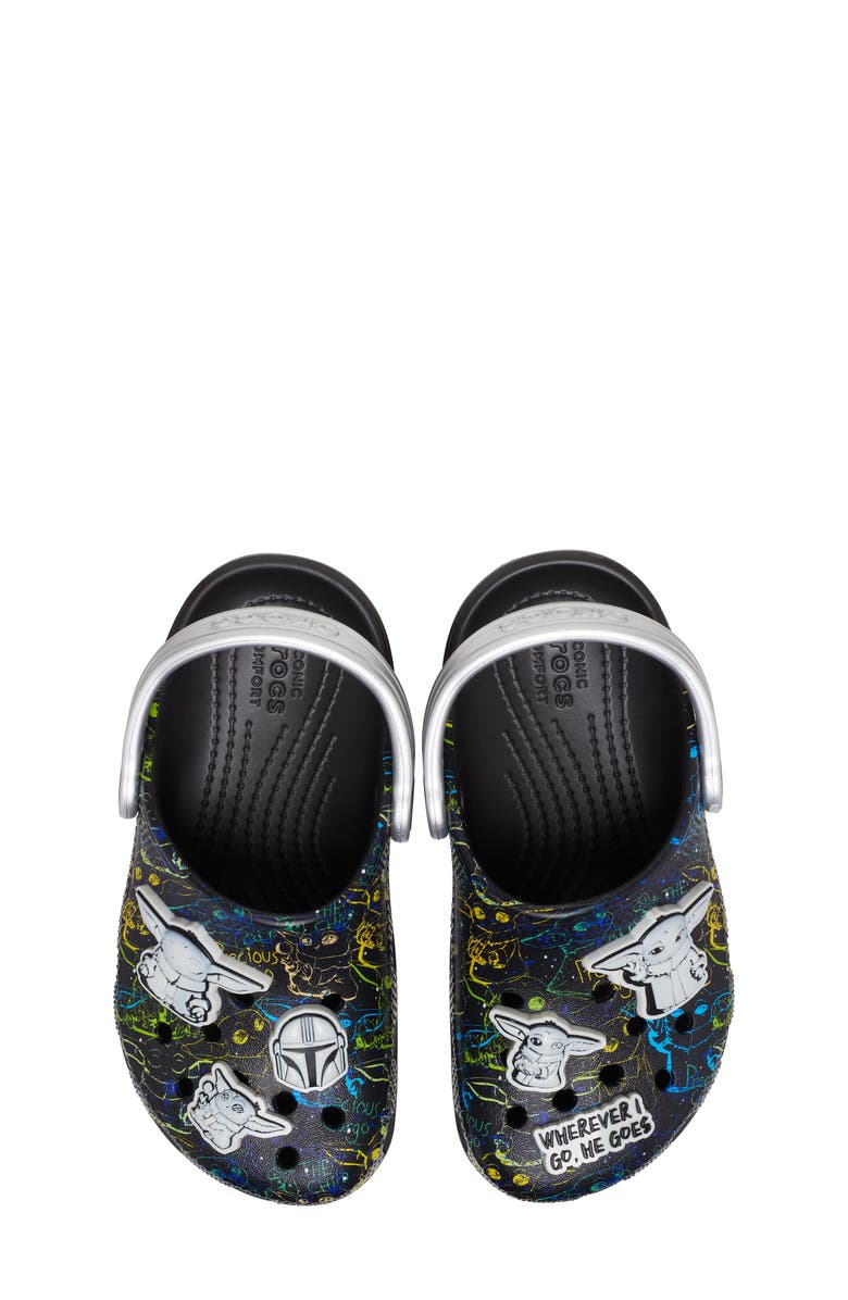 CROCS Kids' Classic Star Wars<sup>®</sup> Grogu Clog with Jibbitz, Alternate, color, 