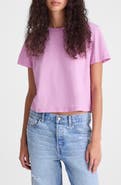 Madewell Boxy Crop Cotton Slub T-Shirt
