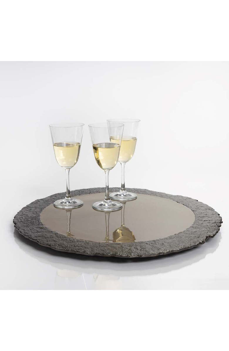 Lunares Lazy Susan, Main, color, Gold