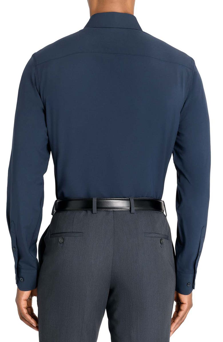 W.R.K Slim Fit Solid Performance Dress Shirt, Alternate, color,