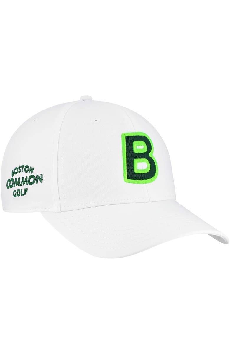 AHEAD Men's Ahead White Boston Common Golf Stratus Adjustable Hat, Main, color, White