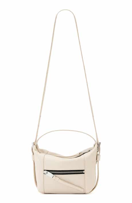 Mini Vega Grab Leather Crossbody Bag