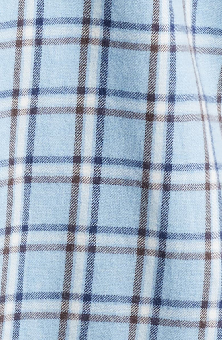 Peter Millar Nelson Crown Crafted Lightweight Stretch Flannel Button-Up Shirt, Alternate, color, 
