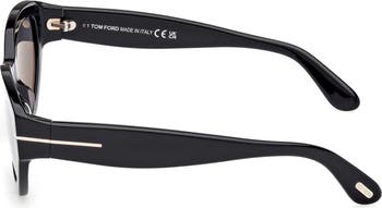 Penny 55mm Polarized Geometric Sunglasses