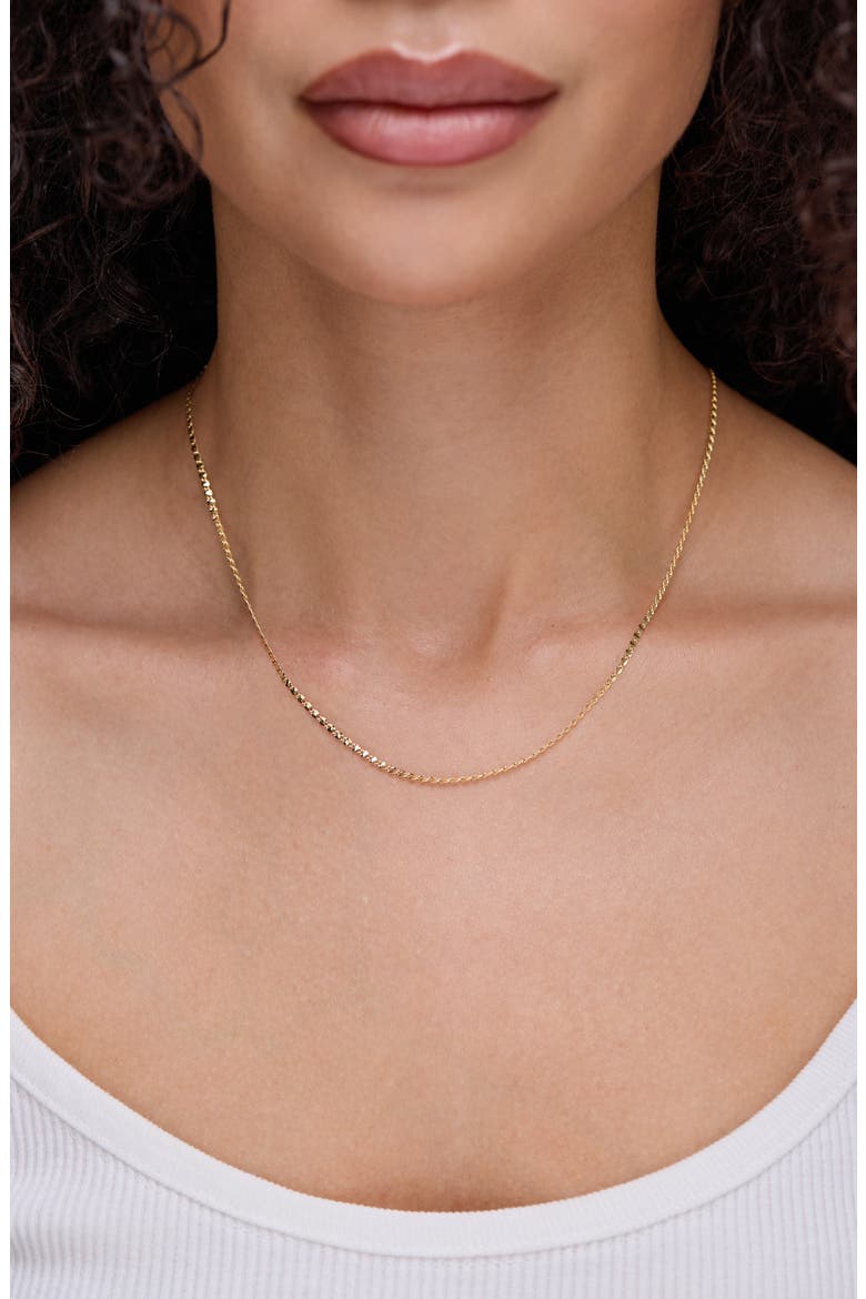 14K Yellow Gold Mariner Chain Necklace, Alternate, color, 14K YELLOW GOLD