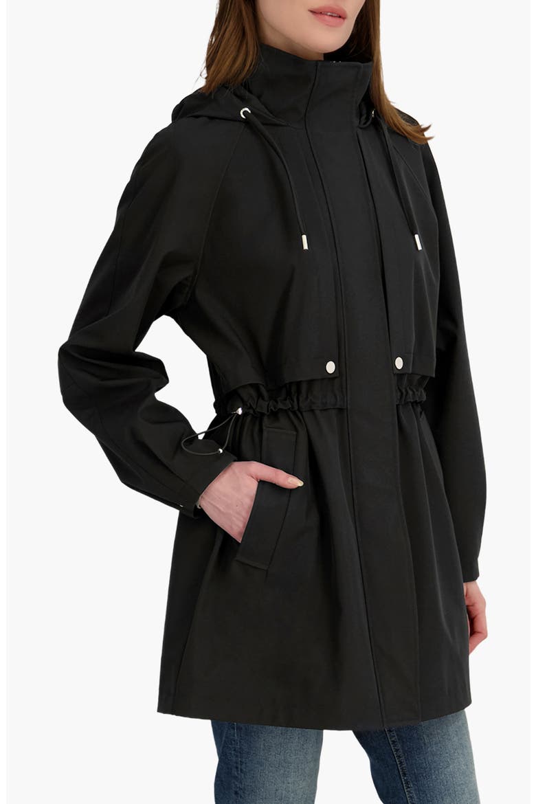 Diana Hooded Softshell Jacket, Main, color, BLACK